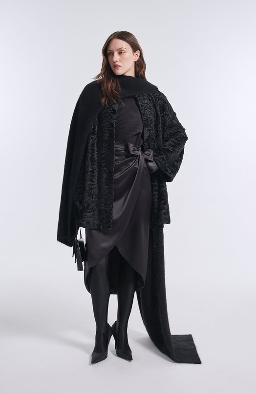 Текстильные туфли Knife 110 Balenciaga 719907/W2ES0 Чёрный  719907/W2ES0 Фото 7