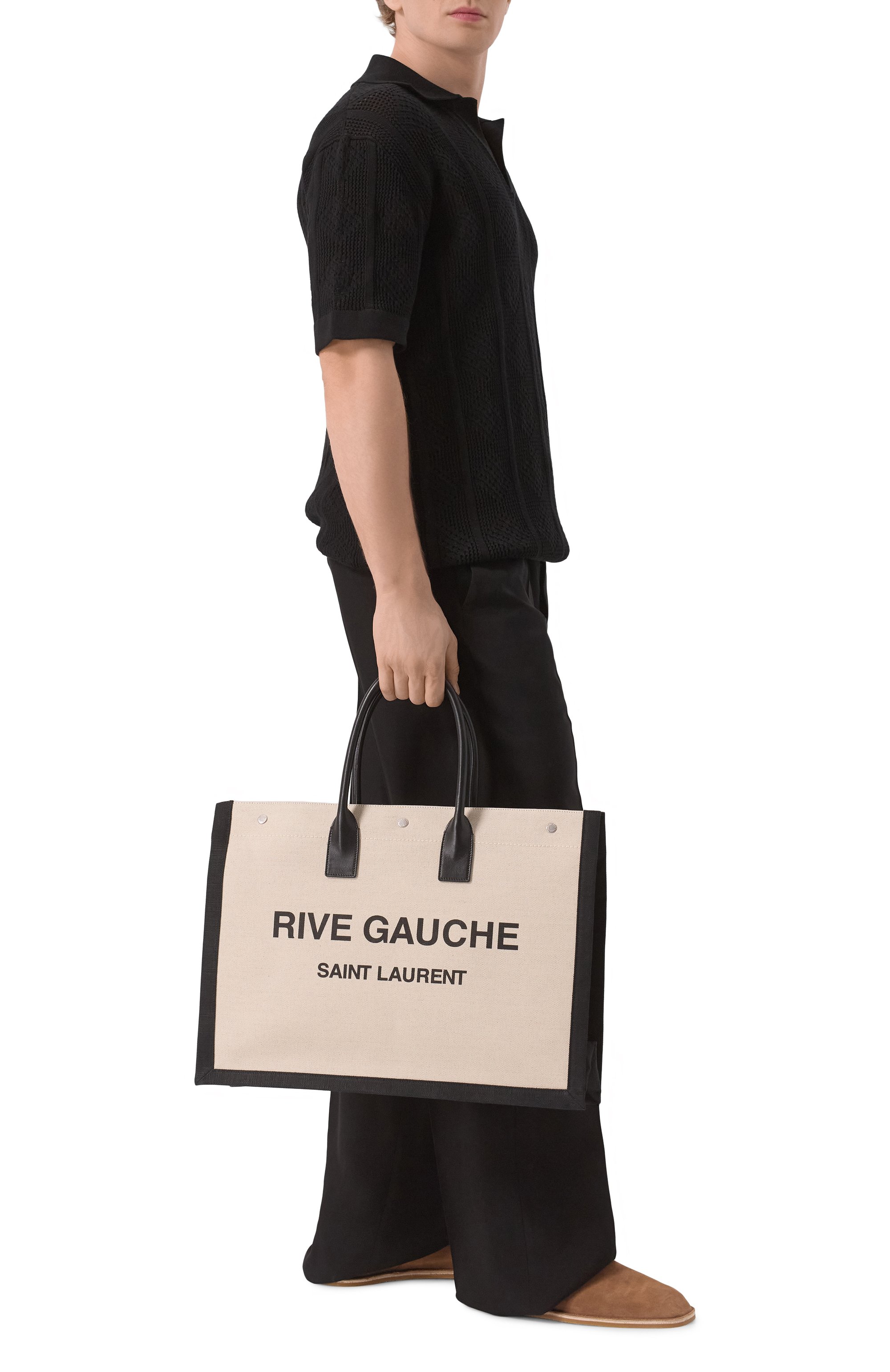 Сумка-тоут rive gauche SAINT LAURENT, арт. 509415/FAAVU, фото 7