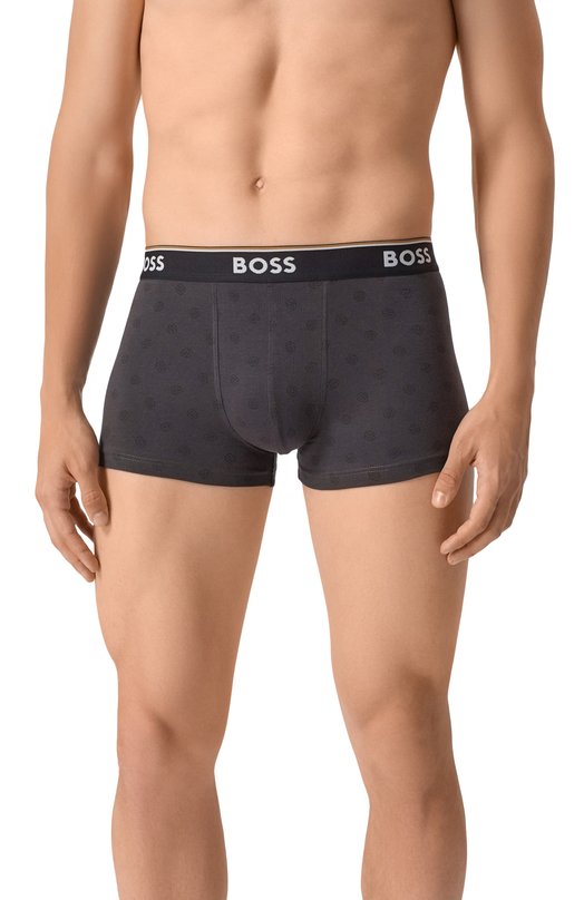 Комплект из трех боксеров BOSS 50531701 Чёрный  50531701 Фото 2
