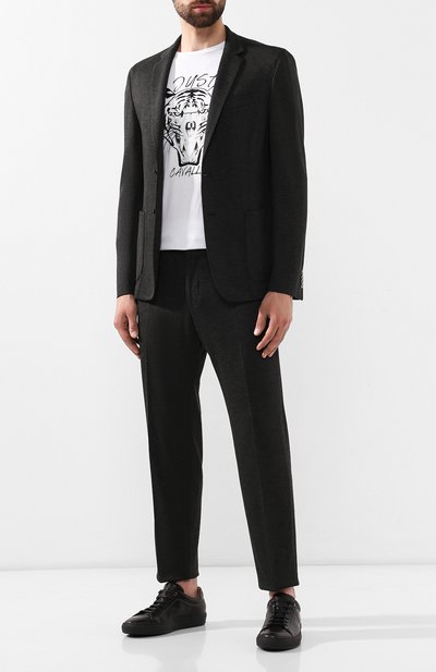 Кожаные кеды BOSS, арт. 50411354, фото 2