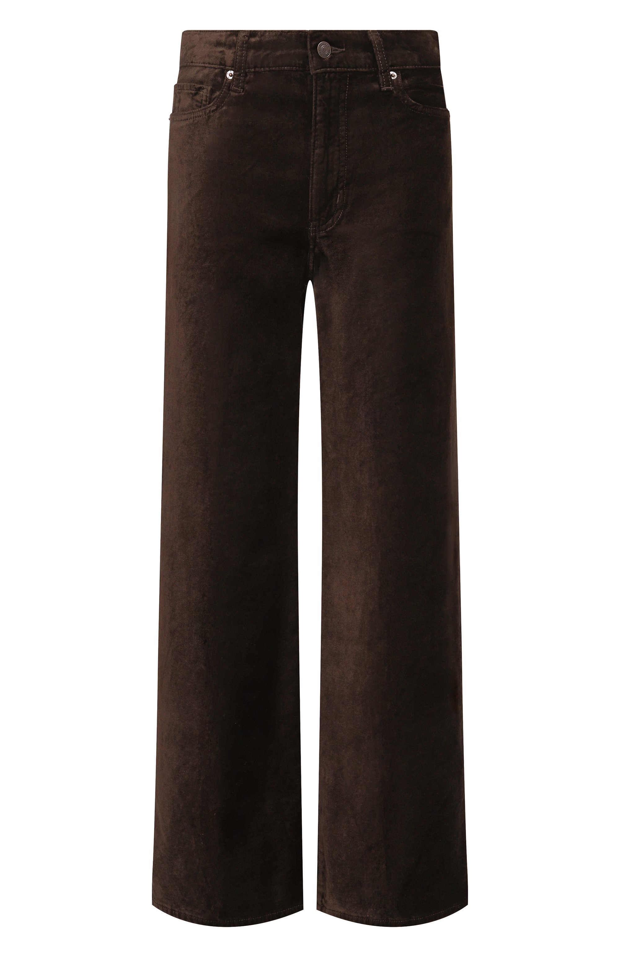 Бархатные брюки FRAME DENIM, арт. LSP411/LE SLIM PALAZZ0 VELVETEEN, фото 1