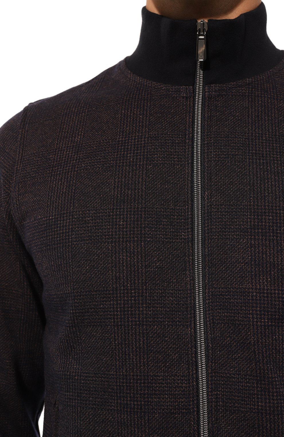 Толстовка из шерсти и хлопка CAPOBIANCO, арт. 17M450.PT00., фото 5