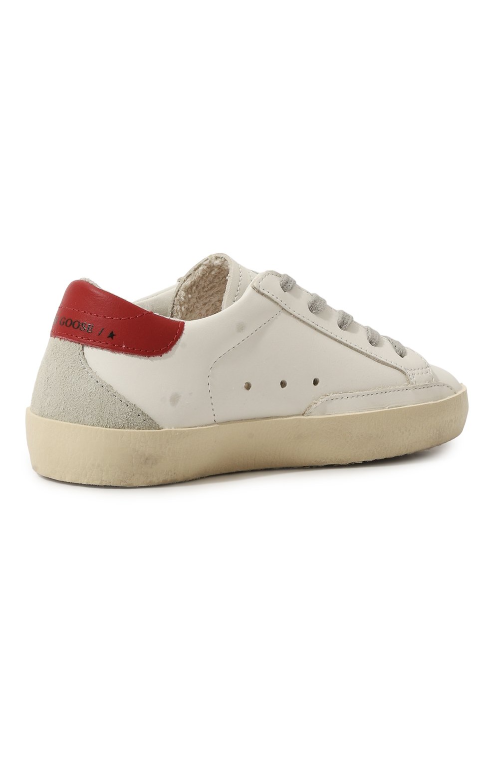 Кожаные кеды super-star GOLDEN GOOSE DELUXE BRAND, арт. GYF00102.F004338, фото 3
