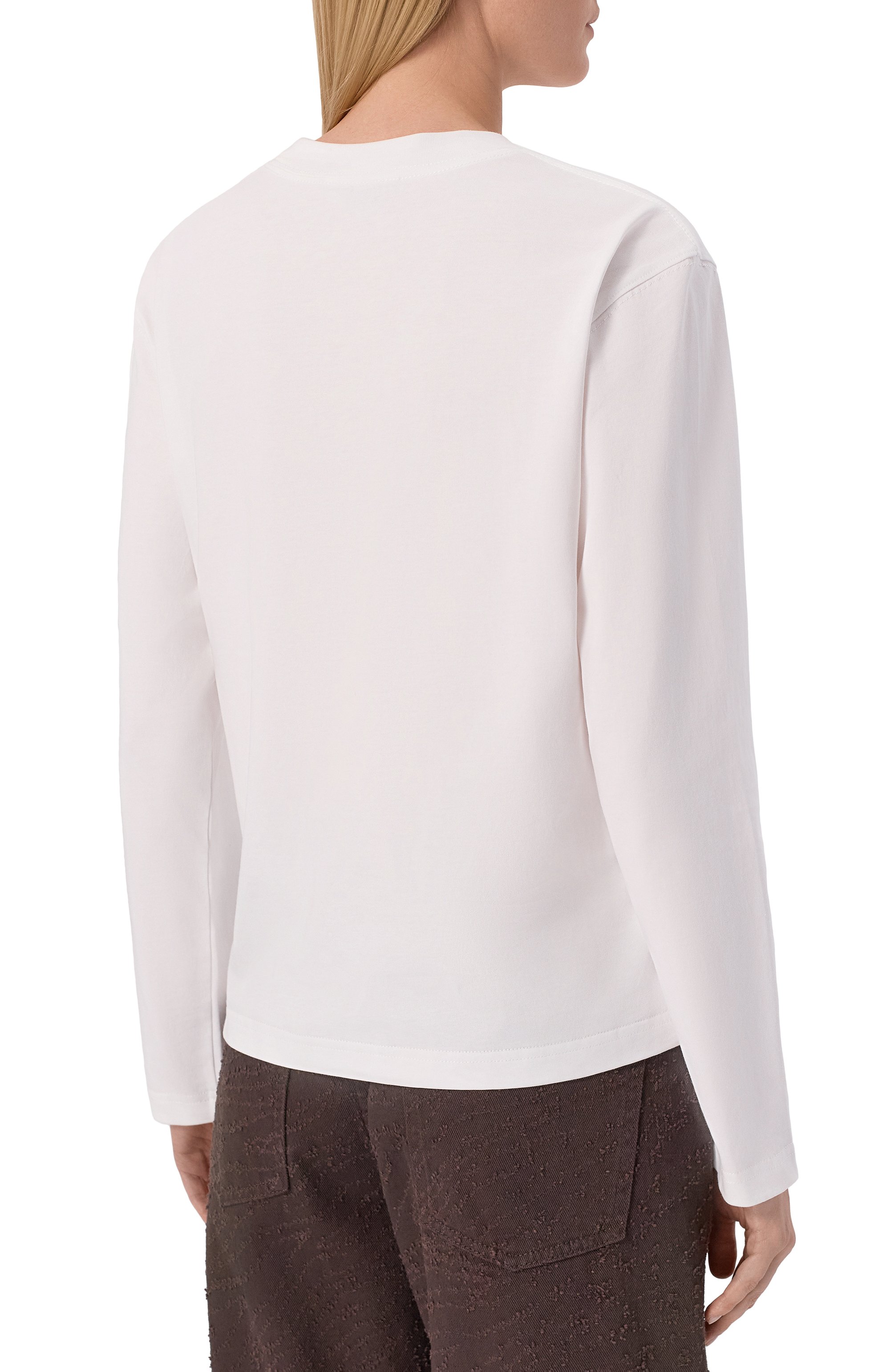 Хлопковый лонгслив 3.1 PHILLIP LIM, арт. F251-10157PJB, фото 4