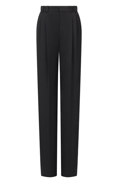 Женские шерстяные брюки SAINT LAURENT, арт. 796875/Y7E63