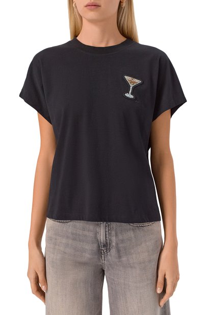 Хлопковая футболка BOSS ORANGE, арт. 50547797, фото 3