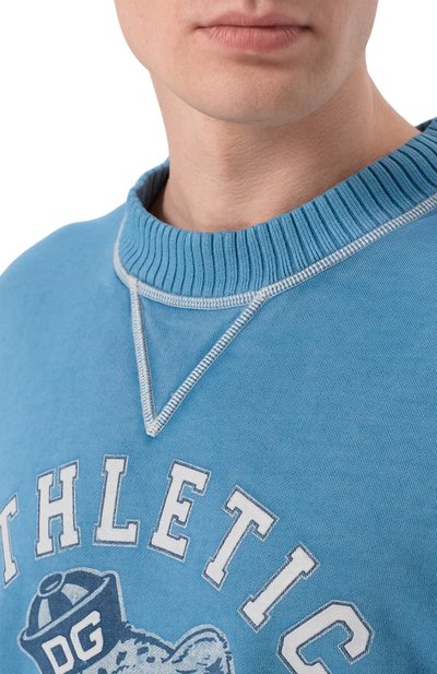 Хлопковый свитшот DOLCE & GABBANA, арт. G9BZKT/G7P0U, фото 5