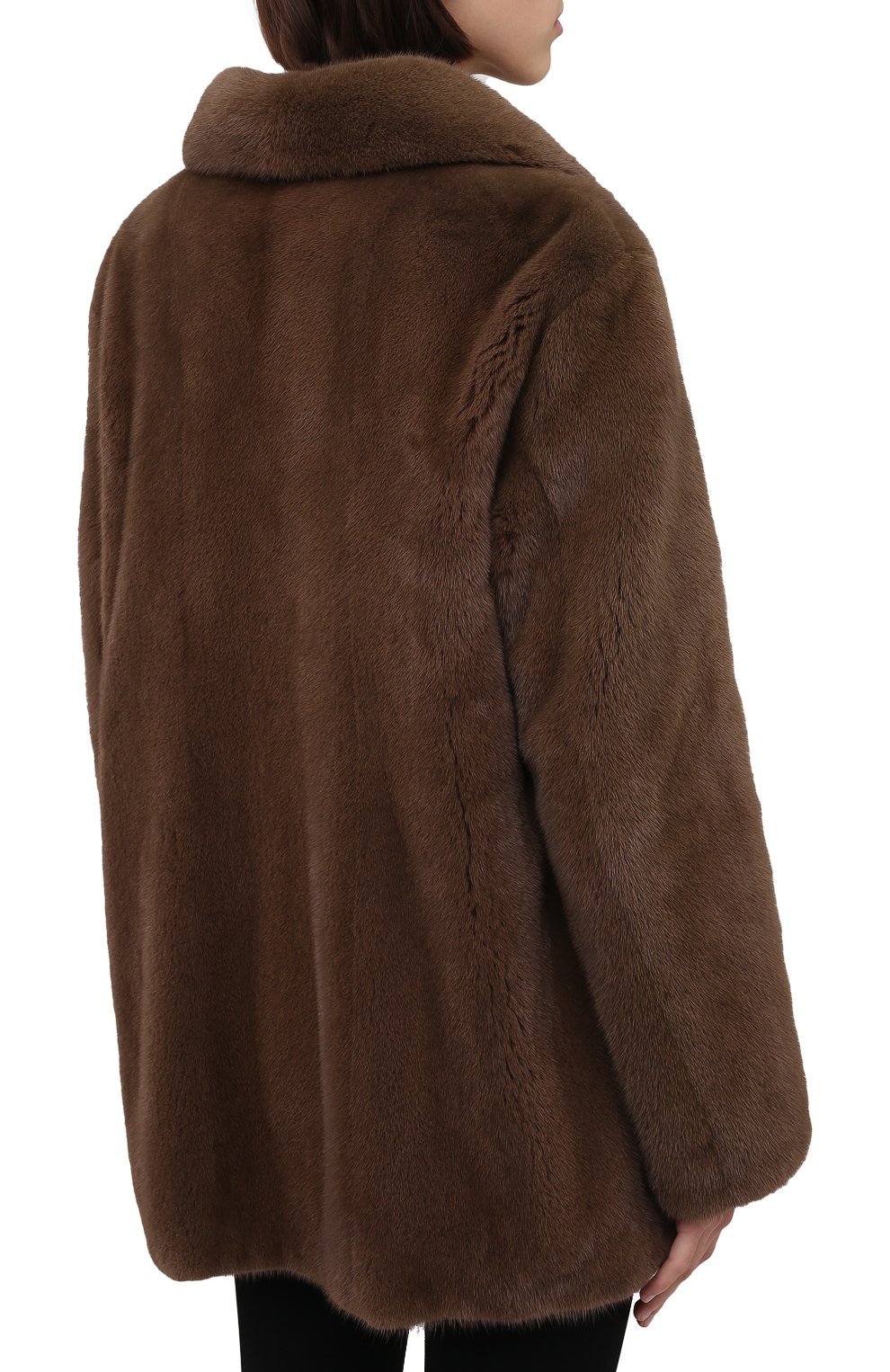 Шуба из меха норки COLOR TEMPERATURE, арт. 19ct1006, фото 4