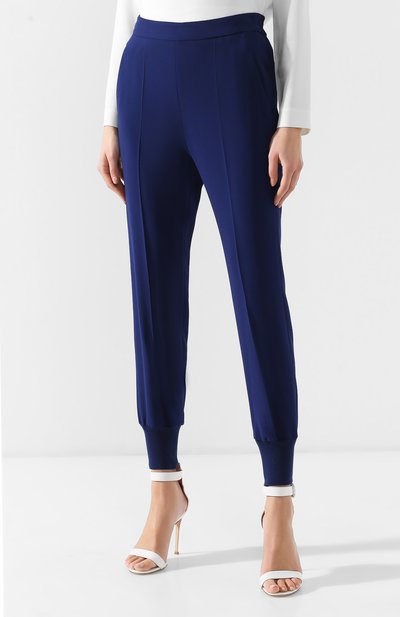 Джоггеры STELLA MCCARTNEY синего цвета по цене 56100 руб., арт. 341416/SCA06, фото 3 Джоггеры STELLA MCCARTNEY, арт. 341416/SCA06, фото 3
