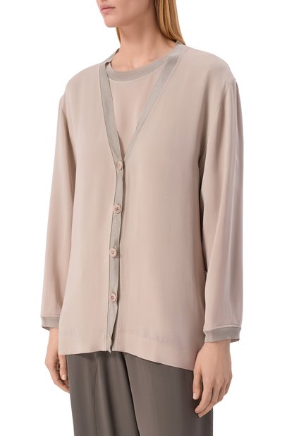 Комплект из кардигана и топа GIORGIO ARMANI, арт. GW003008/TE14025, фото 3