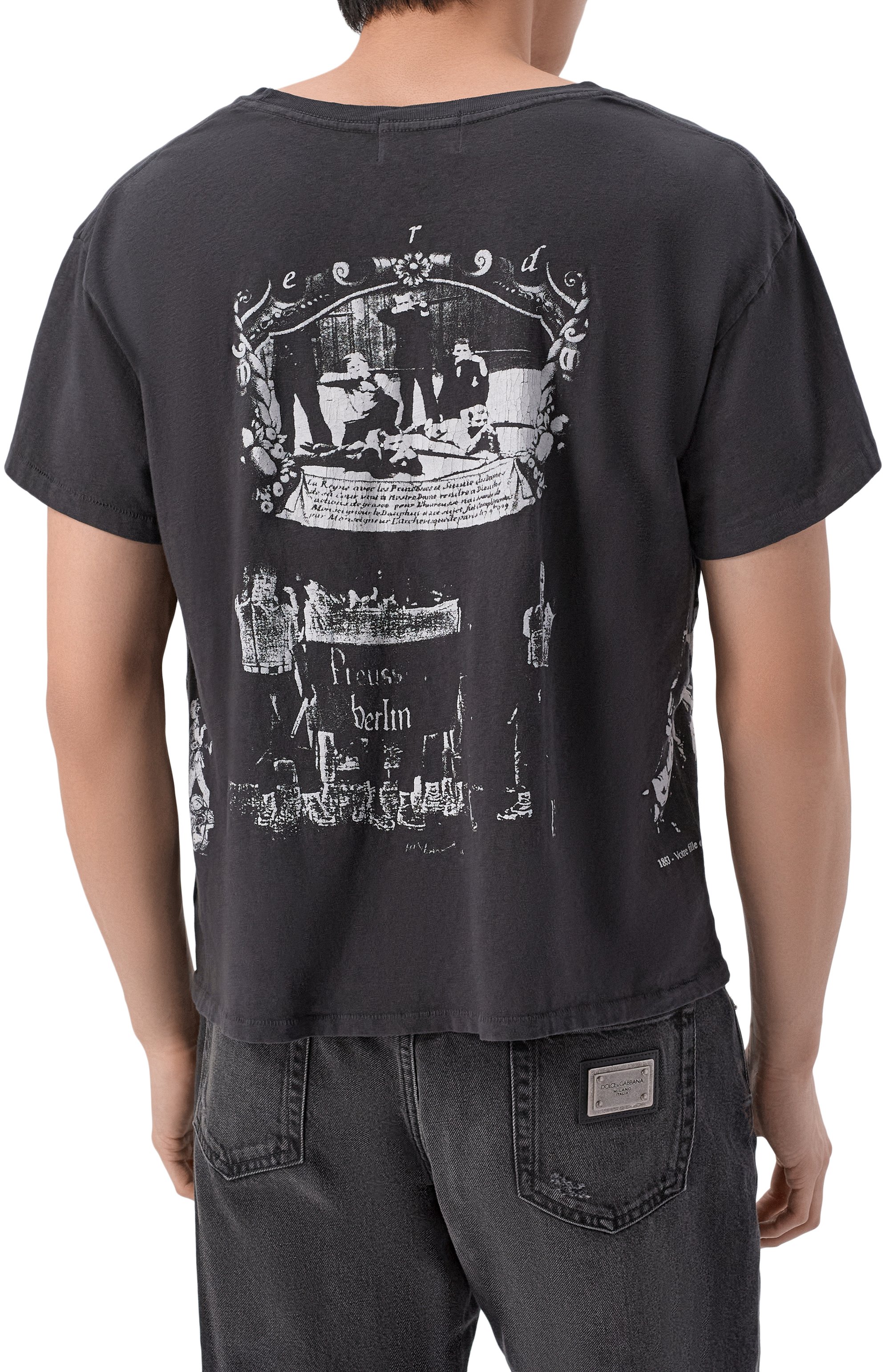 Хлопковая футболка ENFANTS RICHES DEPRIMES, арт. 010-869/C0TT0N, фото 5