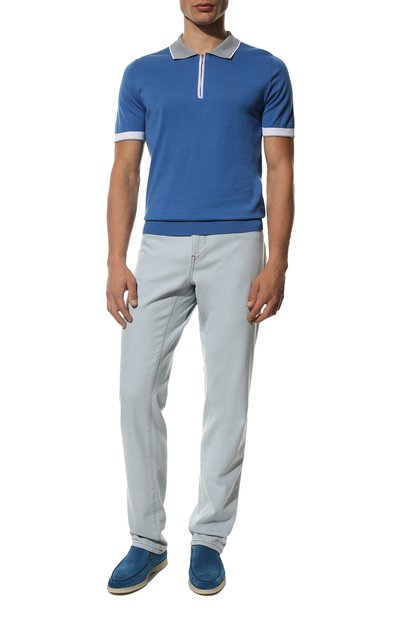 Хлопковое поло ANDREA CAMPAGNA, арт. P22-104, фото 2