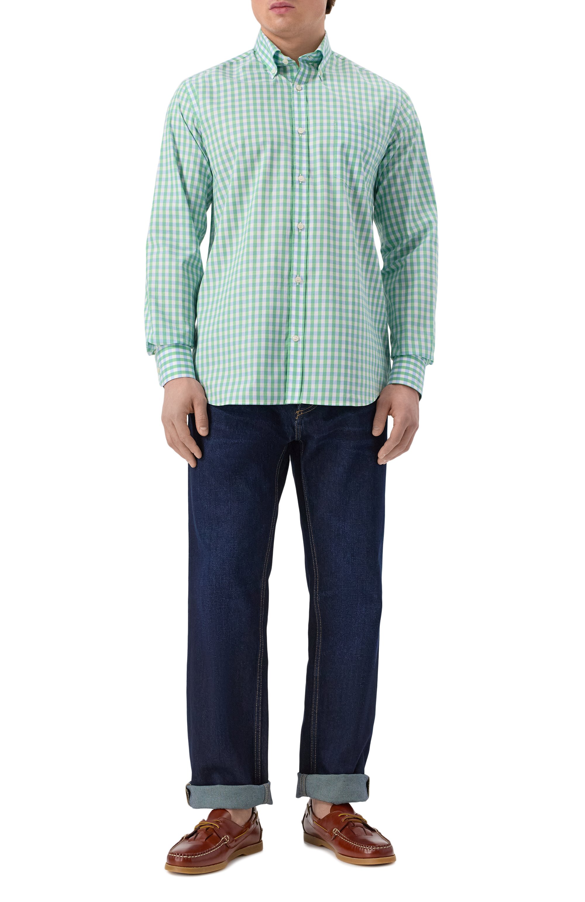 Хлопковая рубашка PAUL&SHARK, арт. 25413094, фото 2