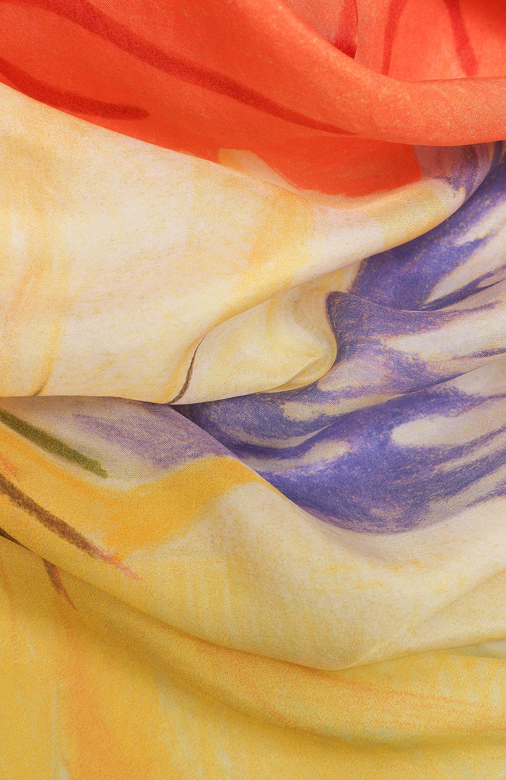 Шелковый платок аню тины глазки GOURJI, арт. T23VT1, фото 3