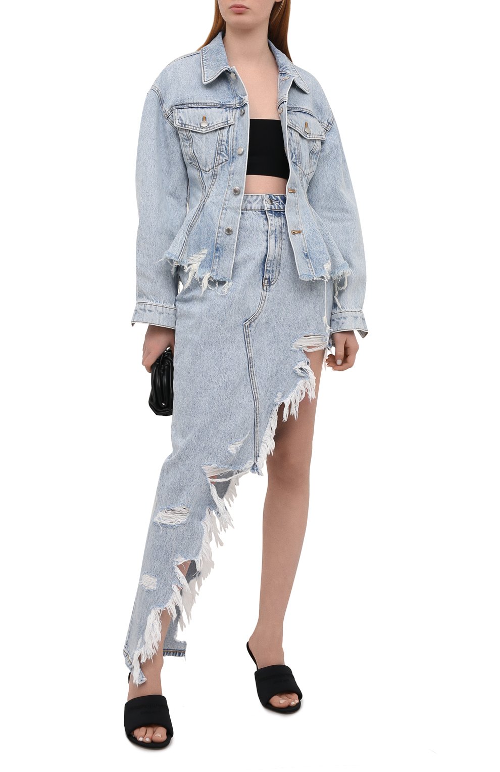 Джинсовая юбка ALEXANDER WANG, арт. 4DC2215944, фото 2