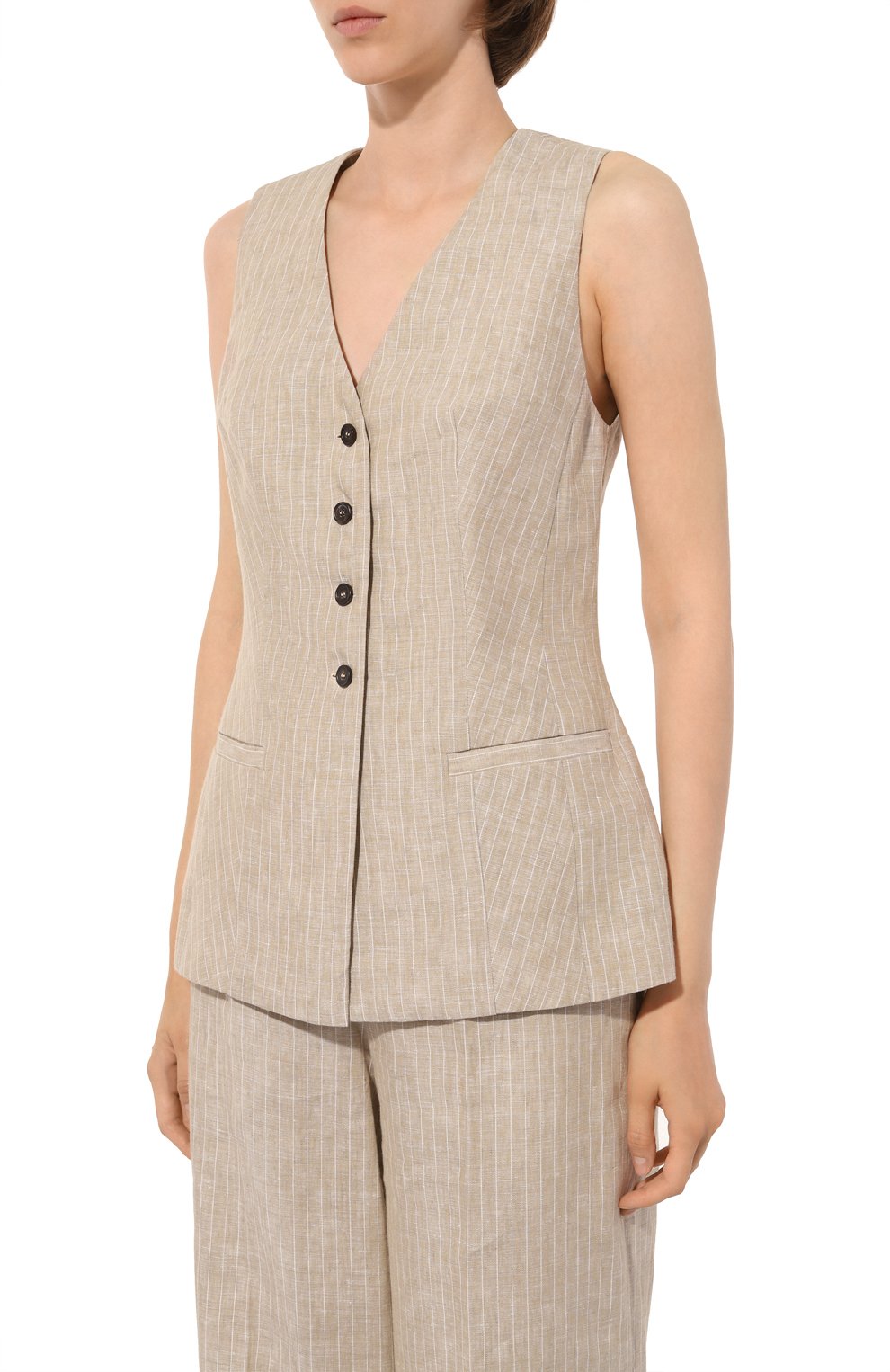 Льняной жилет NOBLE&BRULEE, арт. NB98/141223/231, фото 3