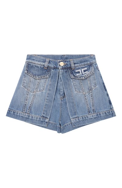 Джинсовые шорты ELISABETTA FRANCHI LA MIA BAMBINA, арт. EFBE0760/DF011