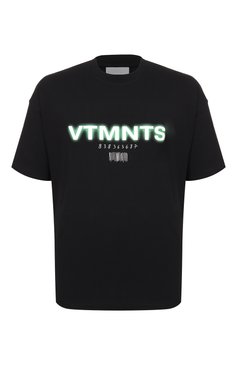 Хлопковая футболка VTMNTS, арт. VL18TR700B, фото 1