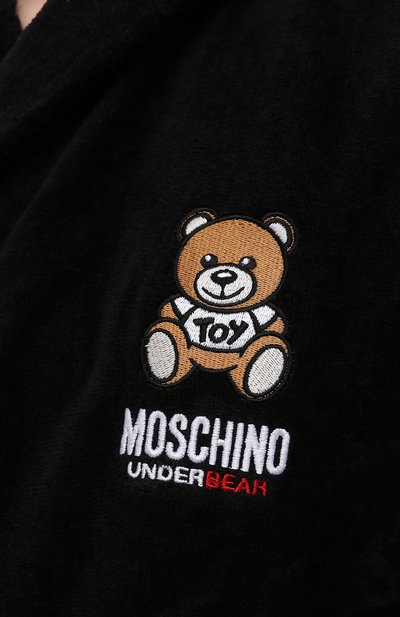 Хлопковый халат MOSCHINO, арт. A7301/9040, фото 5