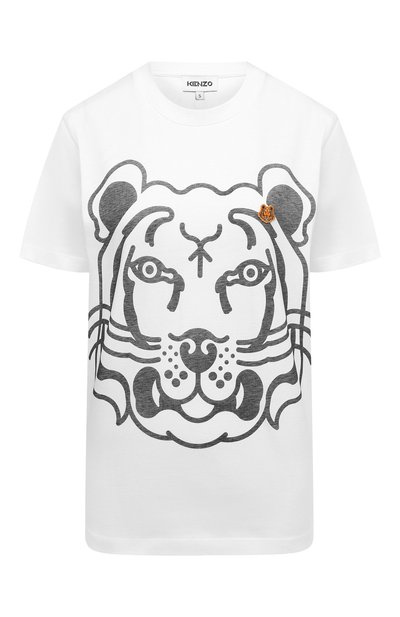 Женская хлопковая футболка KENZO, арт. FB62TS9184SA