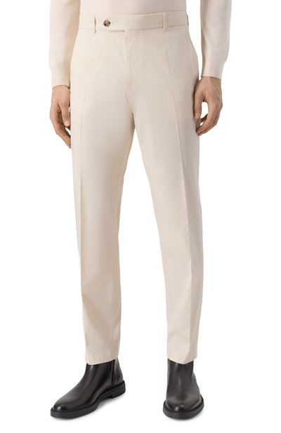 Брюки из лиоцелла и хлопка BOSS, арт. 50544005, фото 3