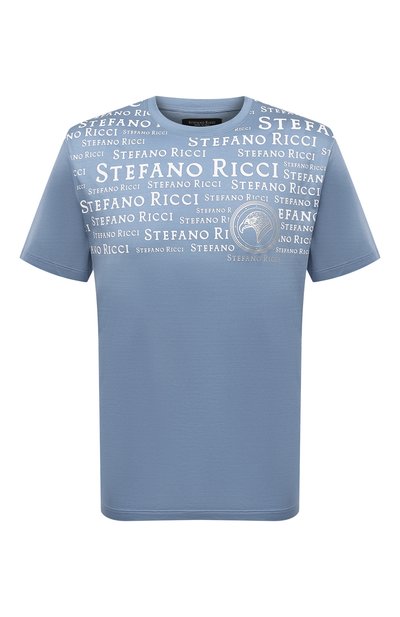 Мужская хлопковая футболка STEFANO RICCI, арт. MNH4203290/TE0001