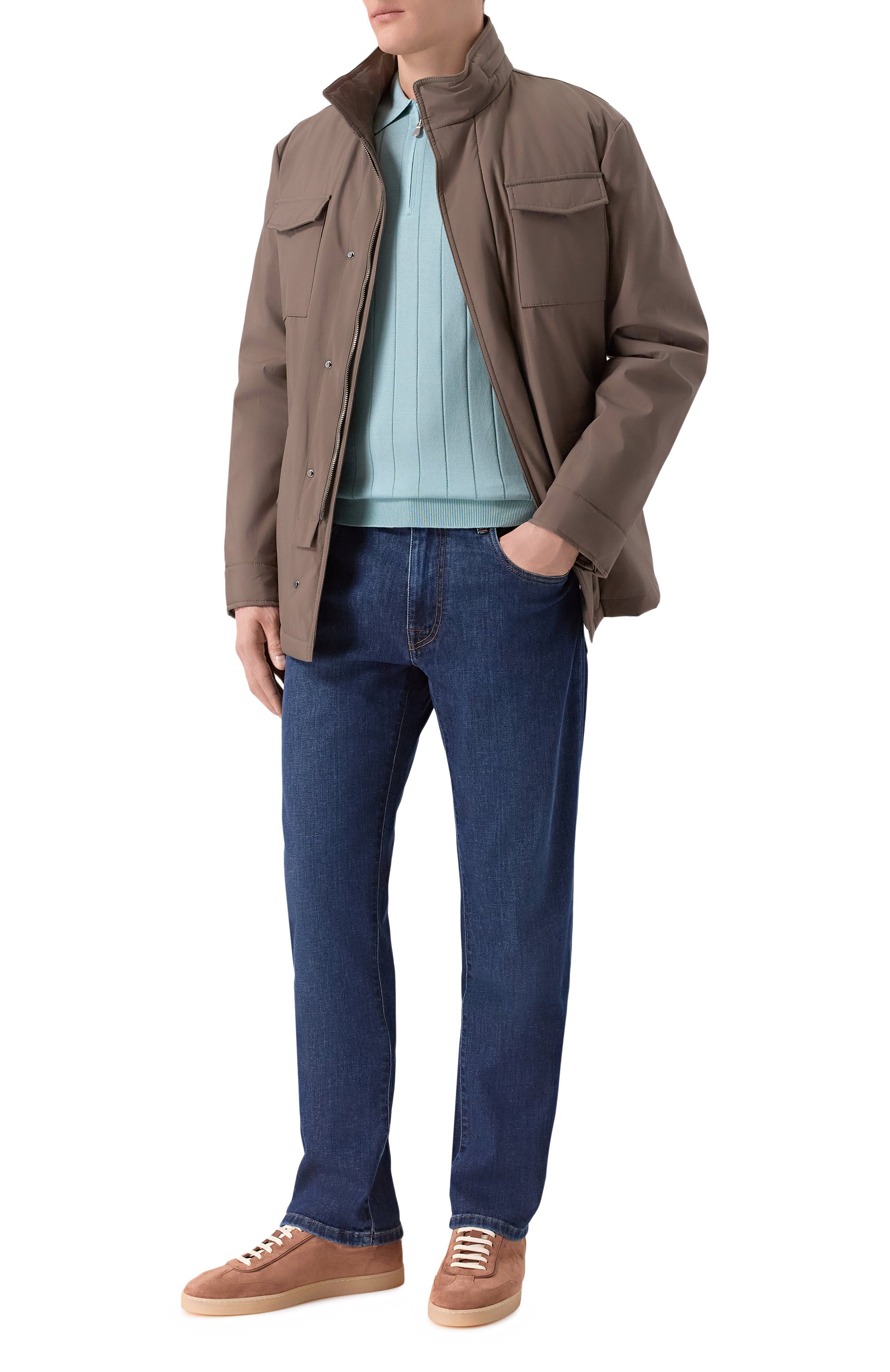 Шелковое поло GRAN SASSO, арт. 43128/23510, фото 2