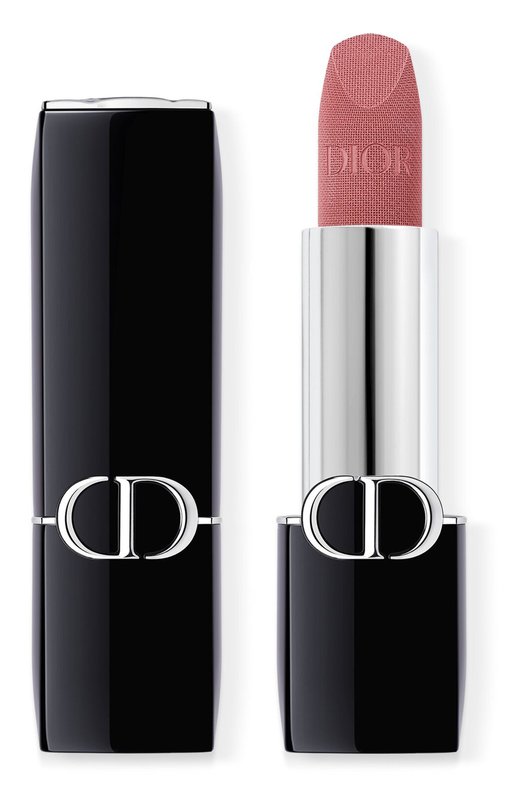 фото Помада для губ с вельветовым финишем rouge dior, оттенок 625 митца (3,5g) dior