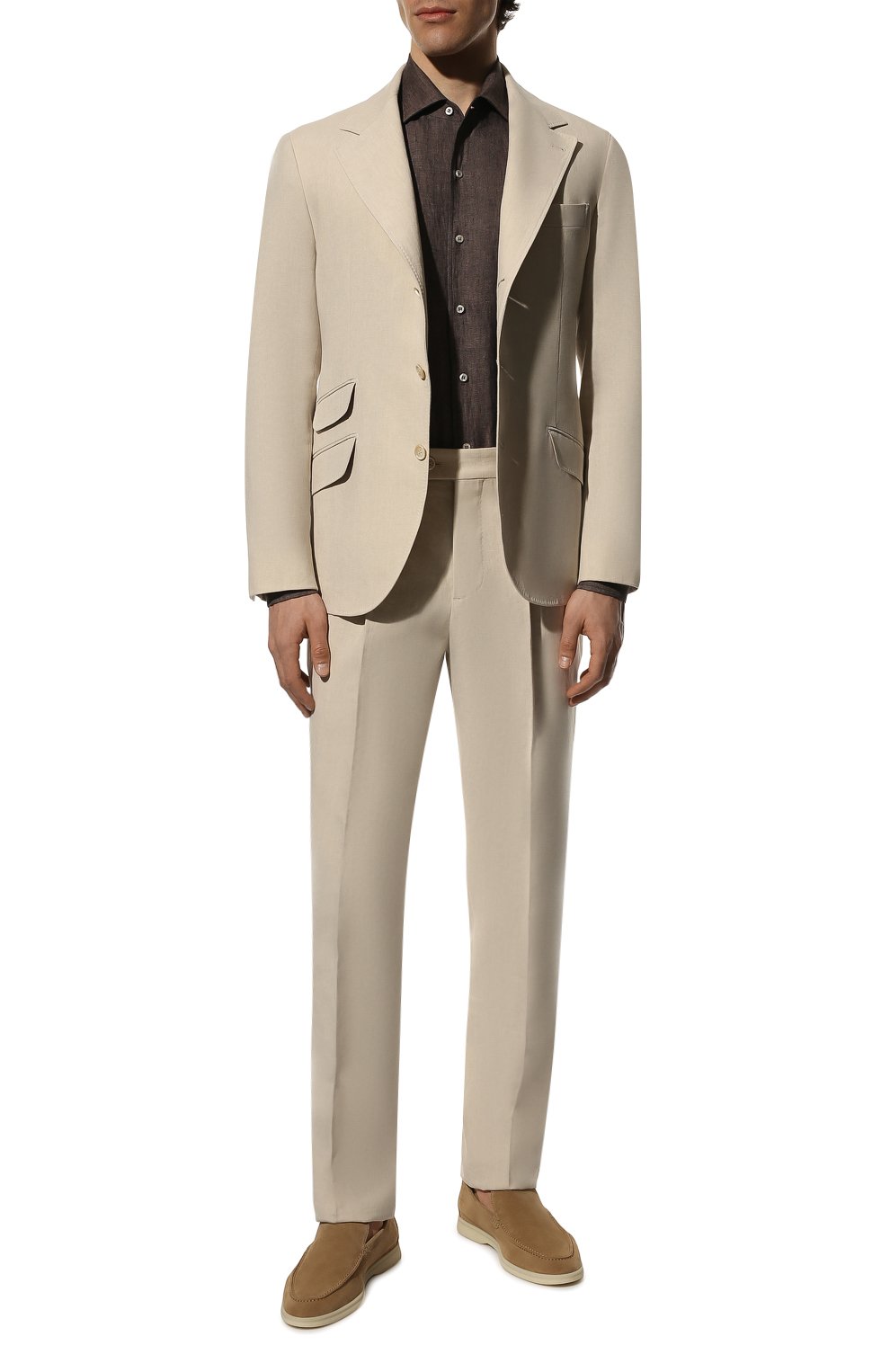 Льняная рубашка LORO PIANA, арт. FAF2545, фото 2