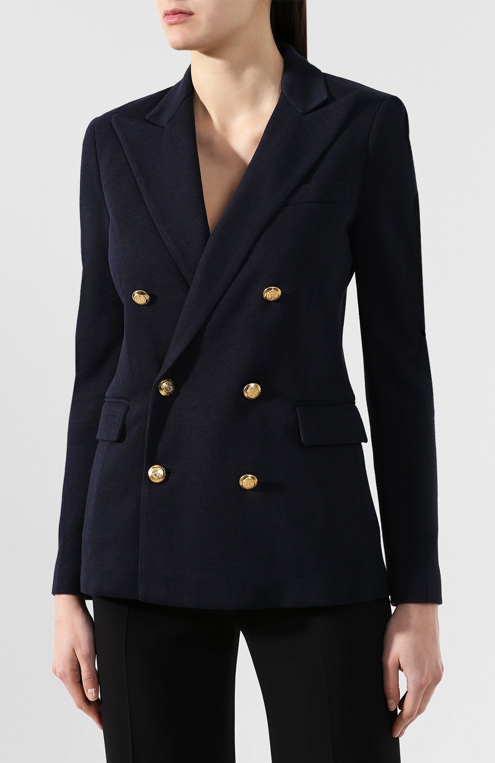 Приталенный двубортный жакет POLO RALPH LAUREN, арт. 211659996, фото 3