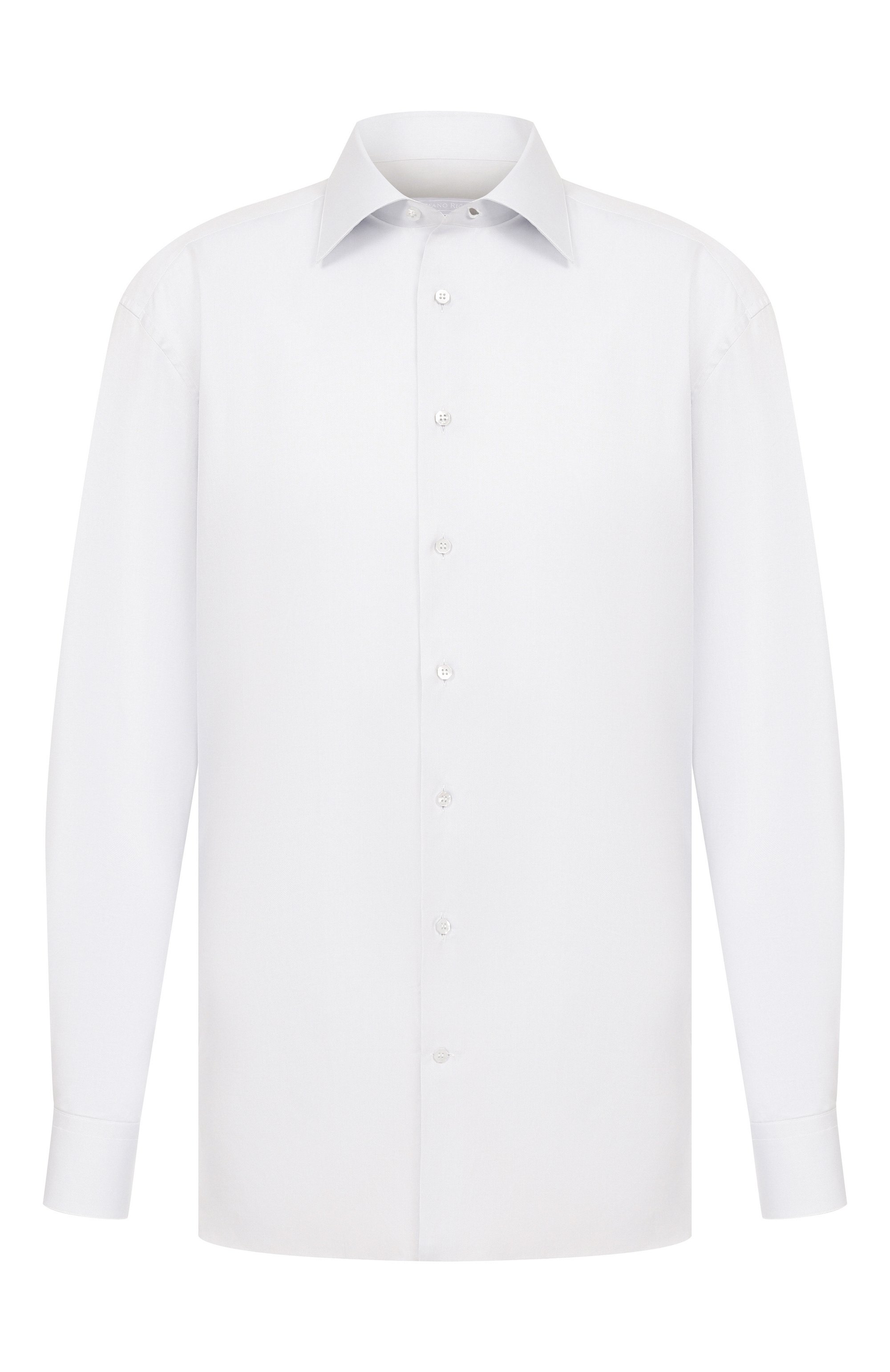 Хлопковая сорочка STEFANO RICCI белого цвета по цене 110000 руб., арт. MC003678/BN2941, фото 1 Хлопковая сорочка STEFANO RICCI, арт. MC003678/BN2941, фото 1