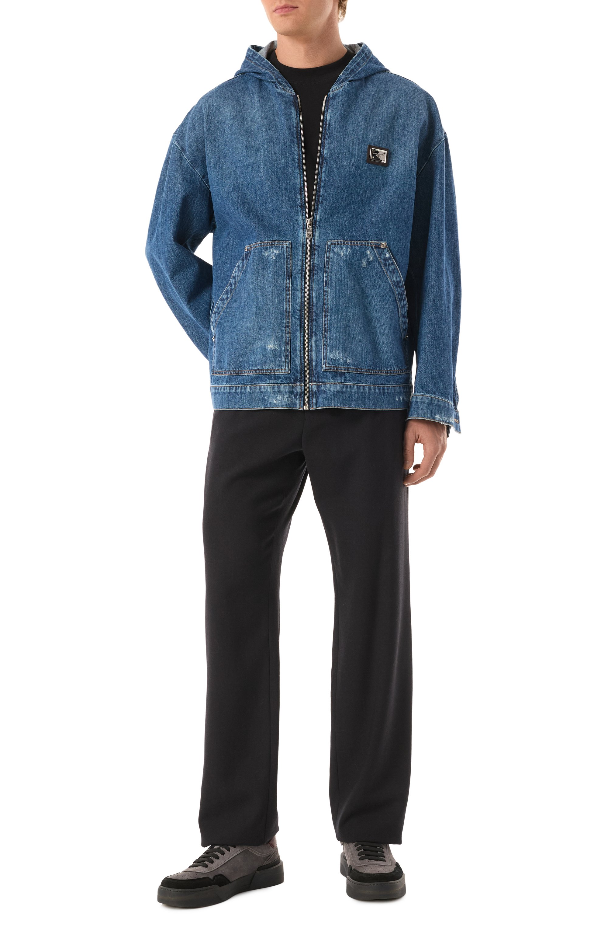 Замшевые кеды new roma DOLCE & GABBANA, арт. CS2275/AW317, фото 2