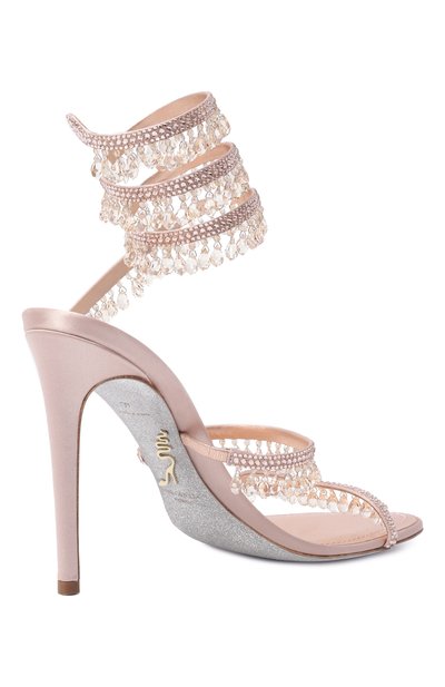 Текстильные босоножки chandelier 105 RENE CAOVILLA, арт. C12535-105/R001, фото 5