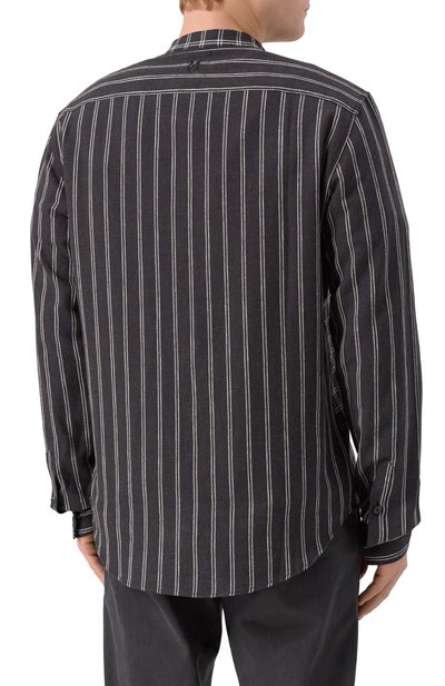 Рубашка из вискозы и льна HANNES ROETHER, арт. VI29SITE.3052, фото 4