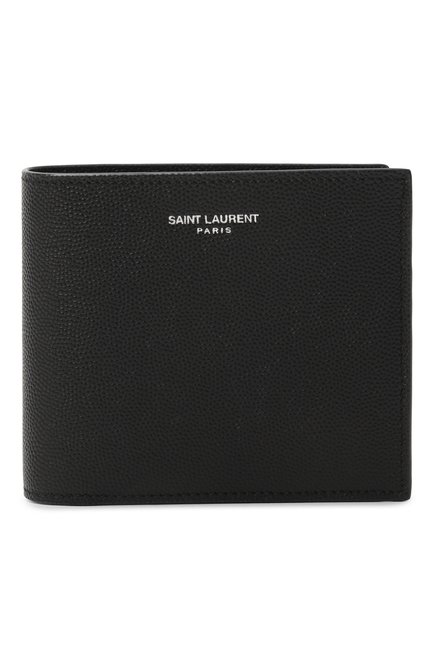 Мужской кожаное портмоне SAINT LAURENT, арт. 396307/BTY0N