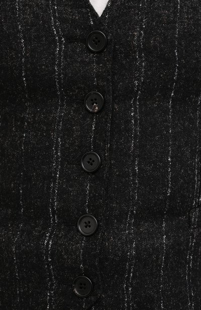 Жилет DOLCE & GABBANA черного цвета по цене 78600 руб., арт. F79H5T/FRMDW, фото 5 Жилет DOLCE & GABBANA, арт. F79H5T/FRMDW, фото 5