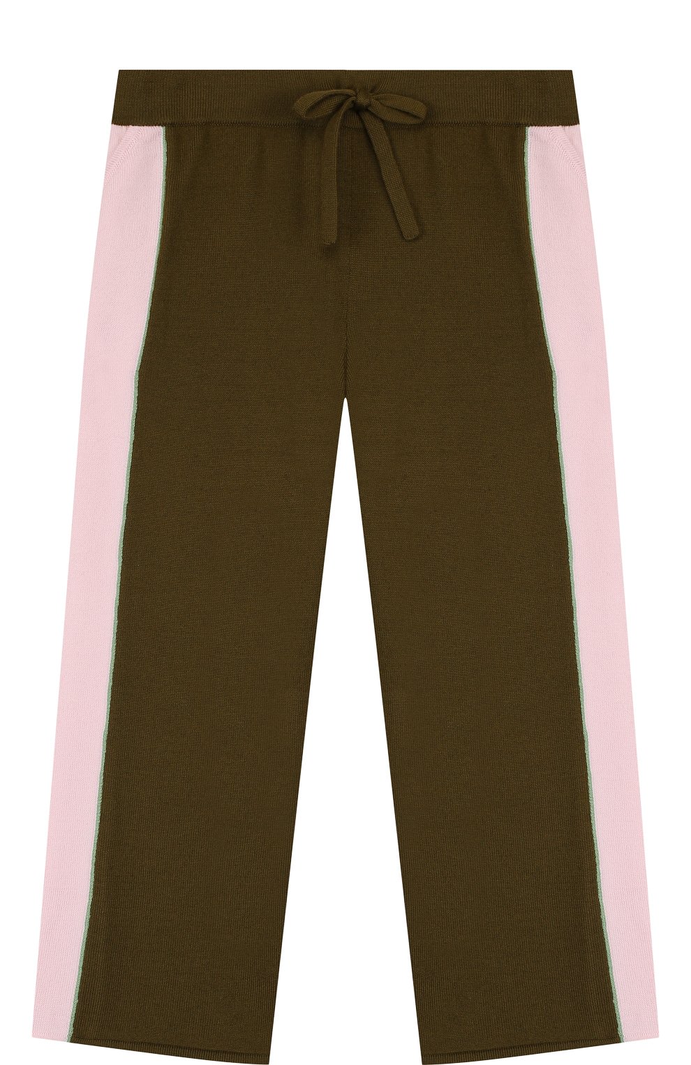 Шерстяные брюки с лампасами и поясом на кулиске LORO PIANA, арт. FAI2267, фото 1