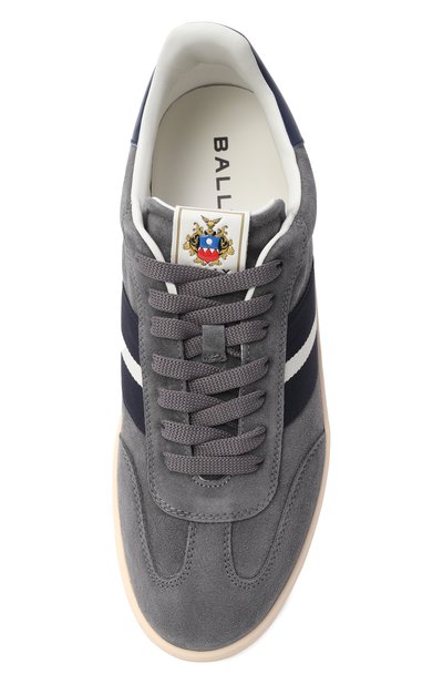 Замшевые кеды retro crest BALLY, арт. MSK0F7/SU013, фото 5