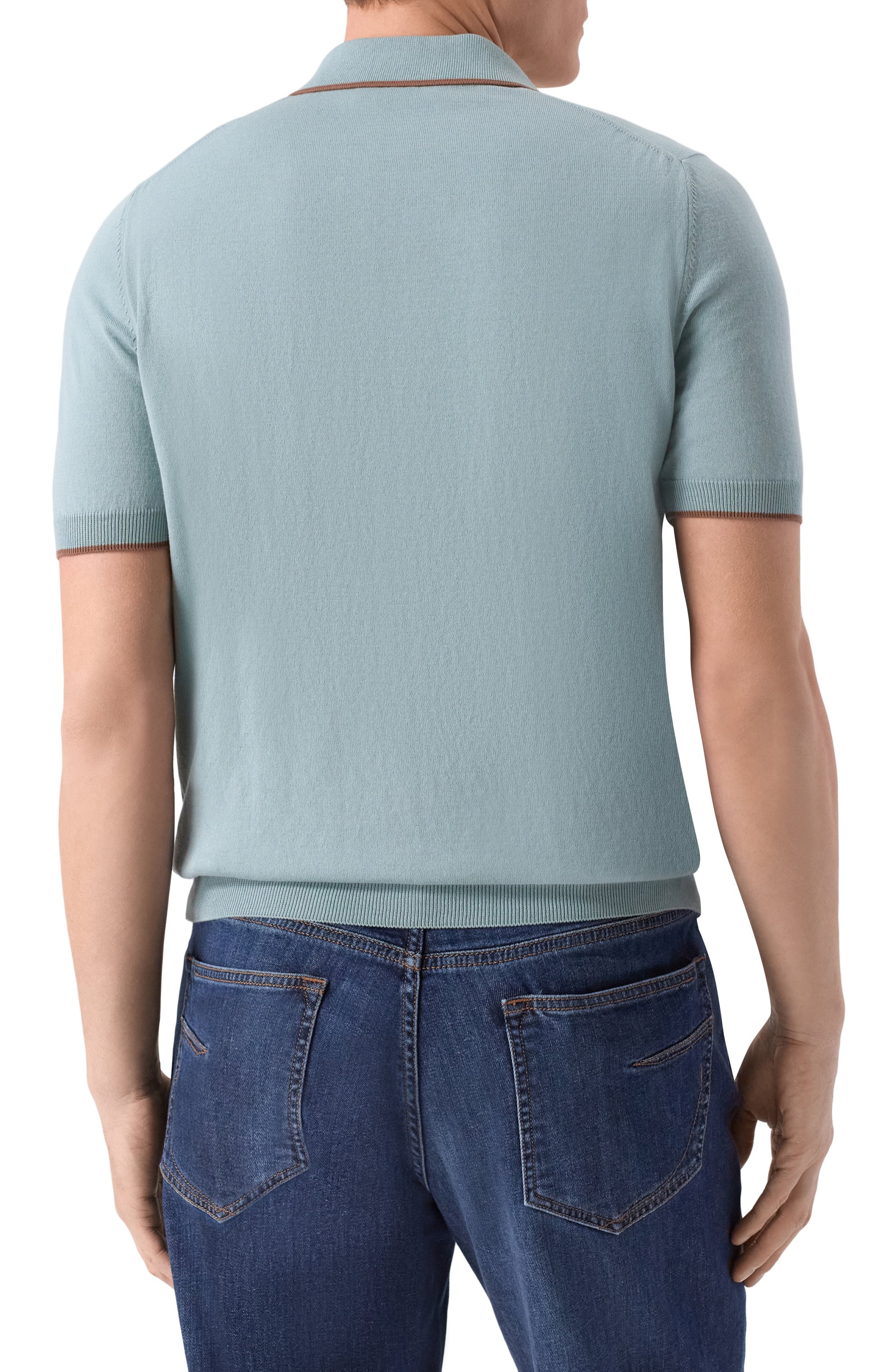 Хлопковое поло GRAN SASSO, арт. 57175/20613, фото 4