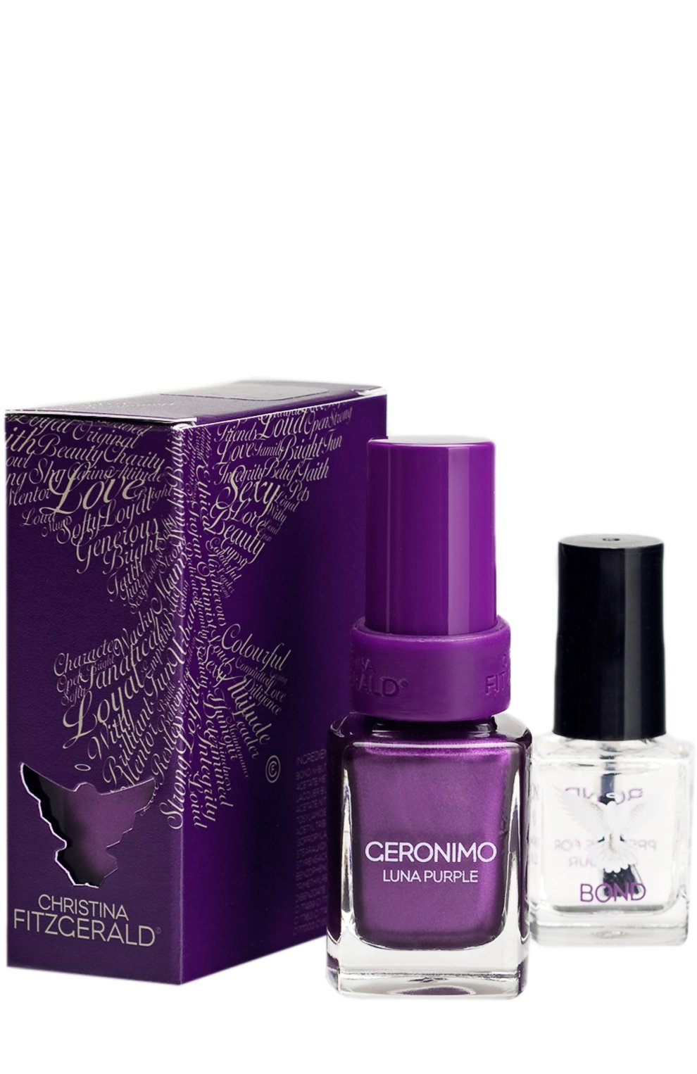 Лак для ногтей \фиолетовая луна\" geronimo luna purple + bond" CHRISTINA FITZGERALD, арт. 9333381000675, фото 1