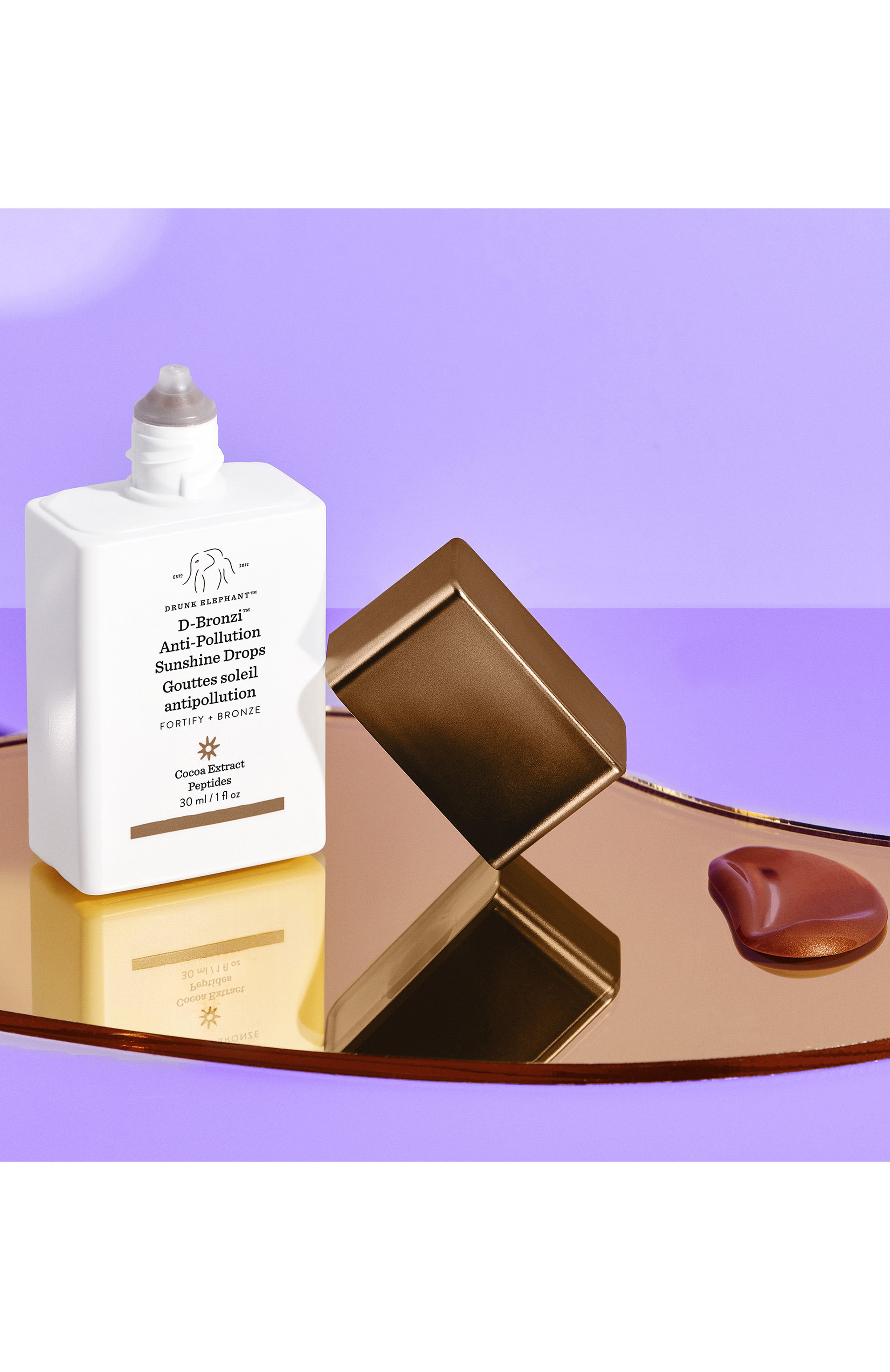 Сыворотка d-bronzi (30+1,5ml) DRUNK ELEPHANT бесцветного цвета по цене 5700 руб., арт. 42800056DE, фото 6 Сыворотка d-bronzi (30+1,5ml) DRUNK ELEPHANT, арт. 42800056DE, фото 6