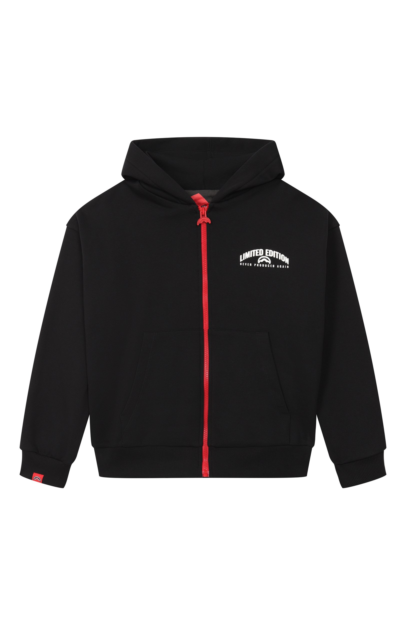 Хлопковая толстовка SPRAYGROUND, арт. SPY1486GBLK/SPRAYGR0UND BASIC 0VER FULL-ZIP H00DIE, фото 1