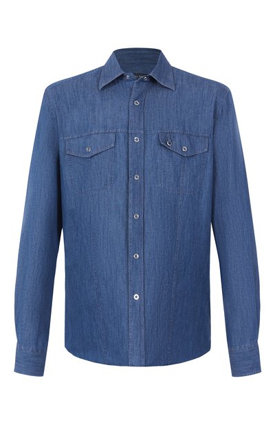 Мужская джинсовая рубашка STEFANO RICCI, арт. MC007565/EX2906