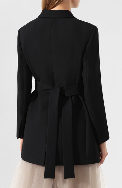 Жакет из смеси шелка и шерсти VALENTINO, арт. SB0CE1N04W0, фото 4