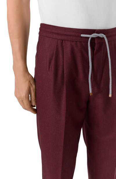 Шерстяные брюки BRUNELLO CUCINELLI, арт. M038PE1710, фото 5