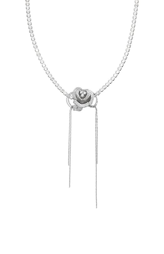 Колье Secret Garden Caviar jewellery SG007 Серебряный  SG007 Фото 3