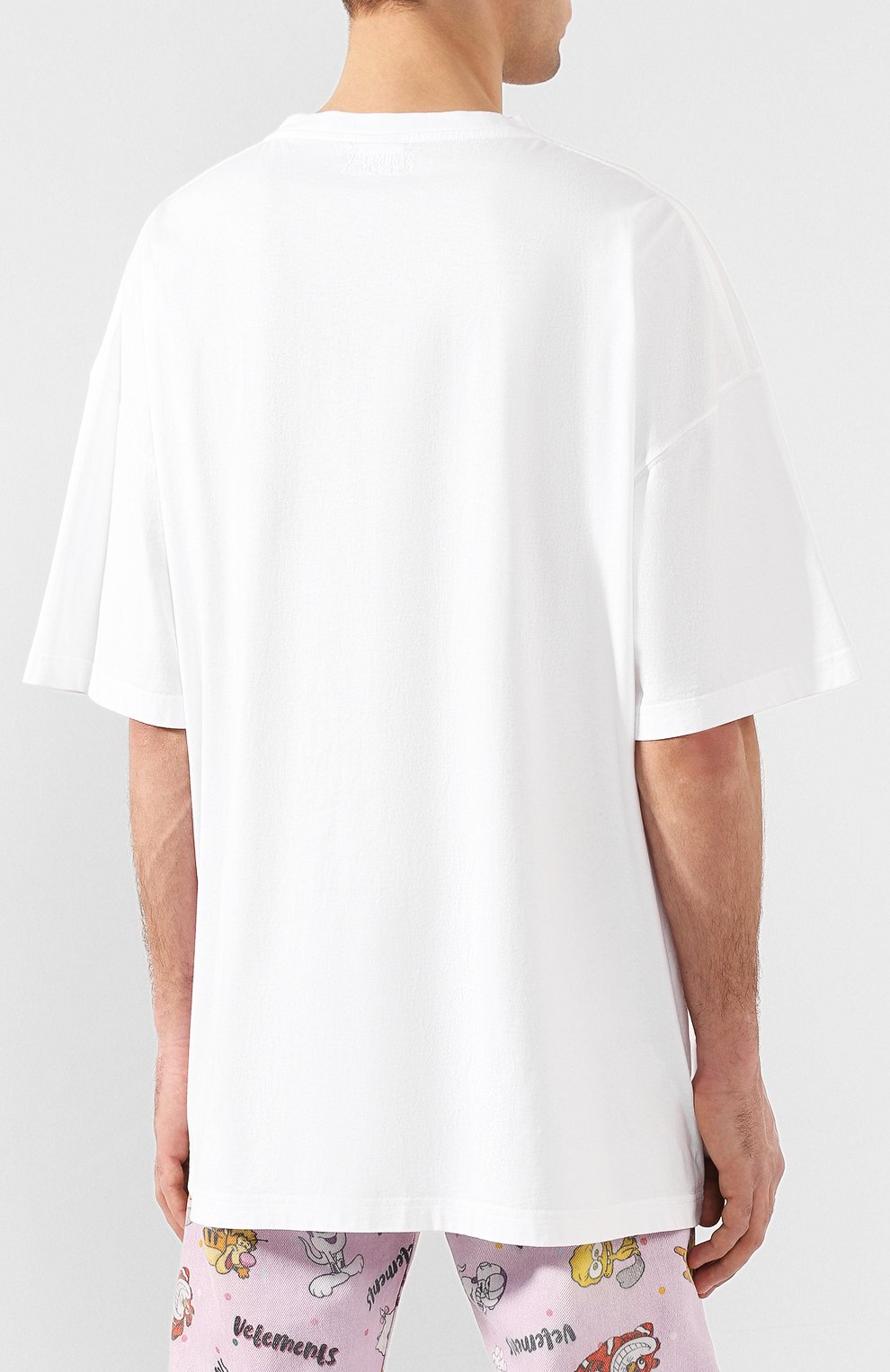Хлопковая футболка VETEMENTS, арт. SS20TR375 1618/W/WHITE, фото 8