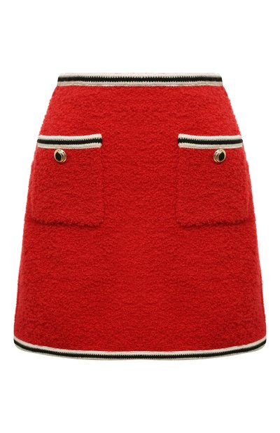 Шерстяная юбка MIU MIU, арт. MG1746-2E37-F0011, фото 1