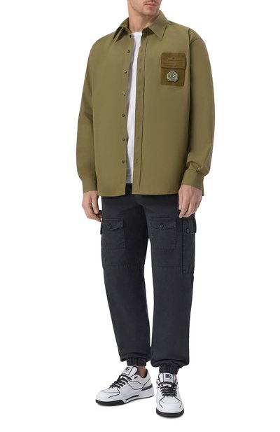 Мужская хлопковая рубашка DOLCE & GABBANA, арт. G50E4Z/FUFN9