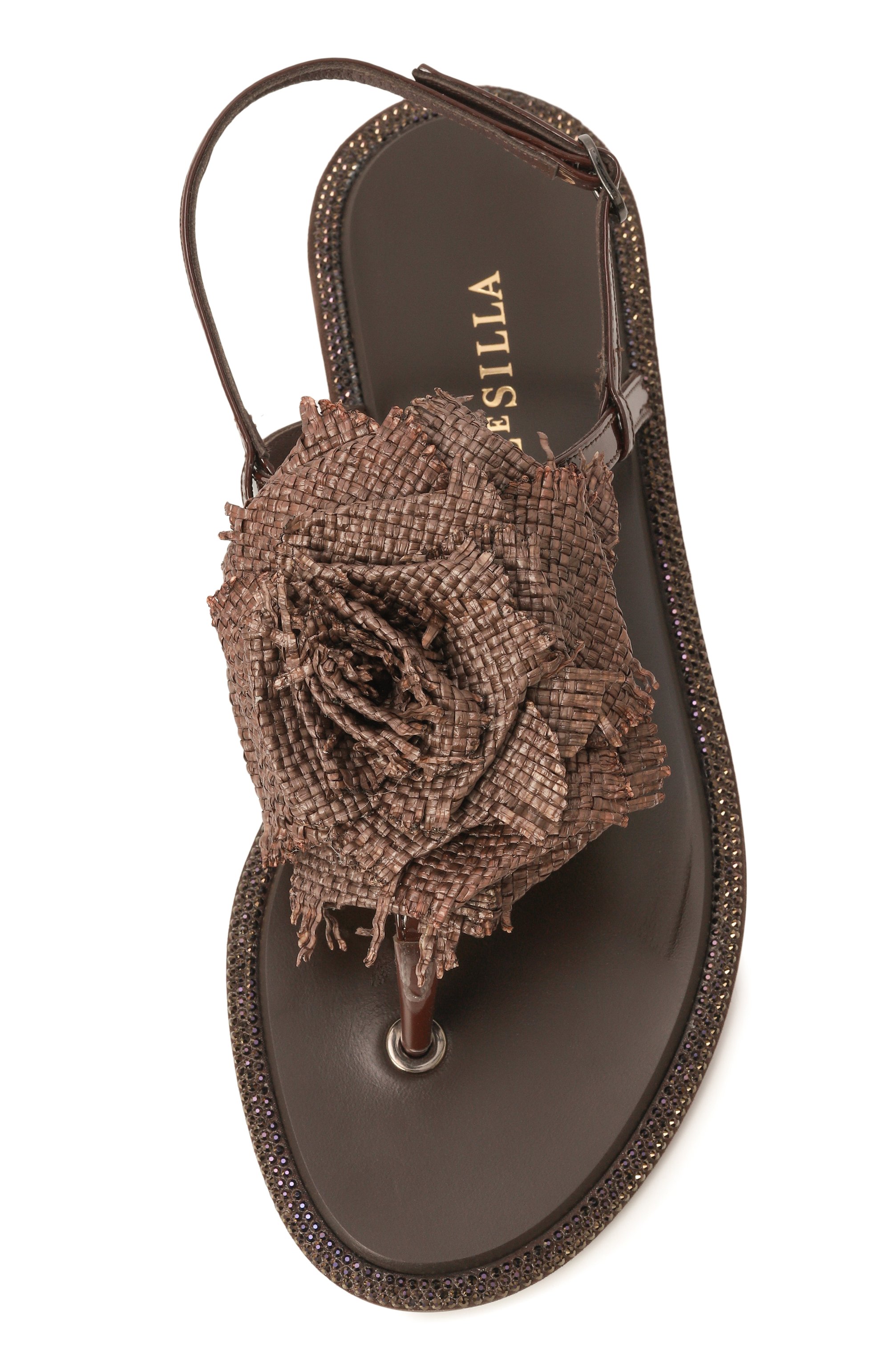 Кожаные сандалии rose LE SILLA, арт. 1214B020MTPPPAN/, фото 6